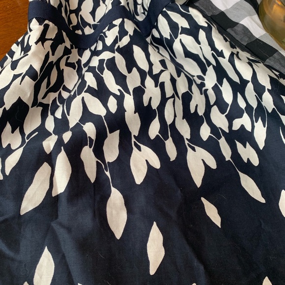 Ann Taylor Loft  blue and white dress! Size 4 - Picture 4 of 7